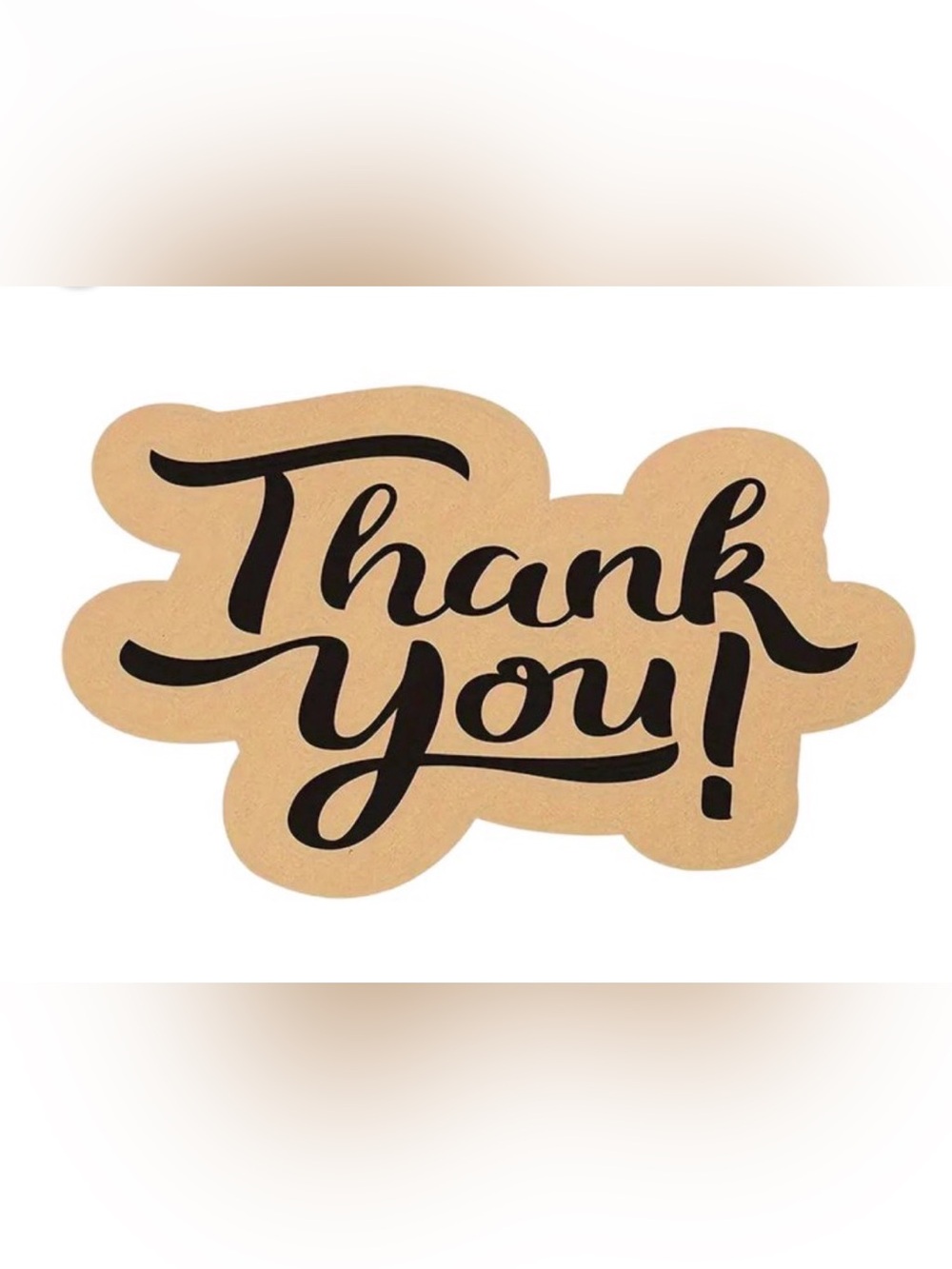 *BUY NOW* Set Of 50 Thank You Cards - Rustic